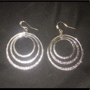 3 hoop earrings